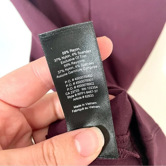 Aritzia Babaton Miguel Dress  Plum - Picture 9 of 9